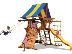 Deluxe Playcenter with Double Swing Arm (41F) - River City Play Systems