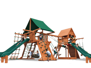 Turbo Deluxe Dual Swing-O-Saurus (38A) - River City Play Systems