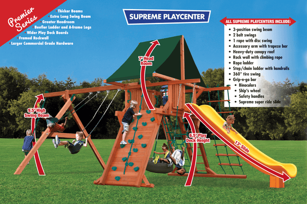 Supreme Playcenter Combo 2 (31A) - River City Play Systems