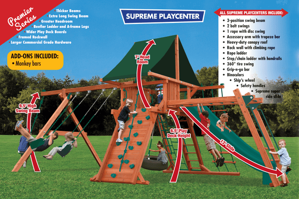 Supreme Playcenter Combo 3 (31D) - River City Play Systems