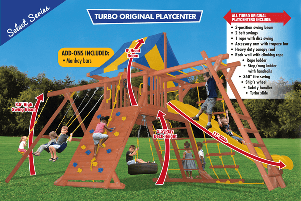 Turbo Original Playcenter Combo 3 (19C) - River City Play Systems