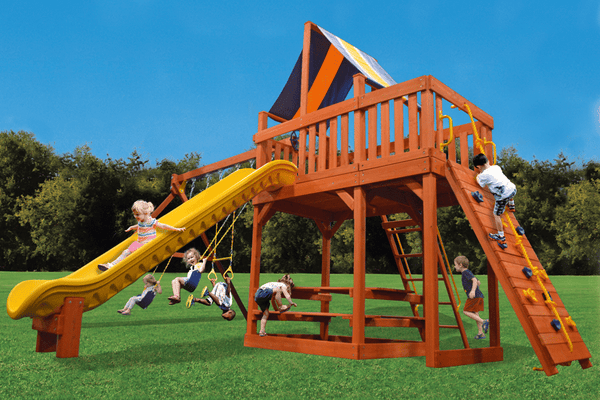 Turbo Original Fort Combo 2 XL - Sundeck Special (17A) - River City Play Systems
