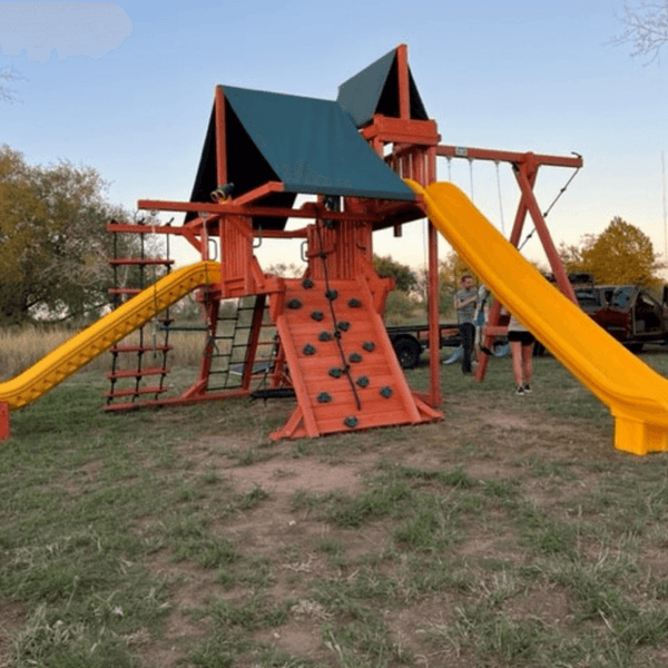 Deluxe Playcenter Amped Up (38C) - River City Play Systems