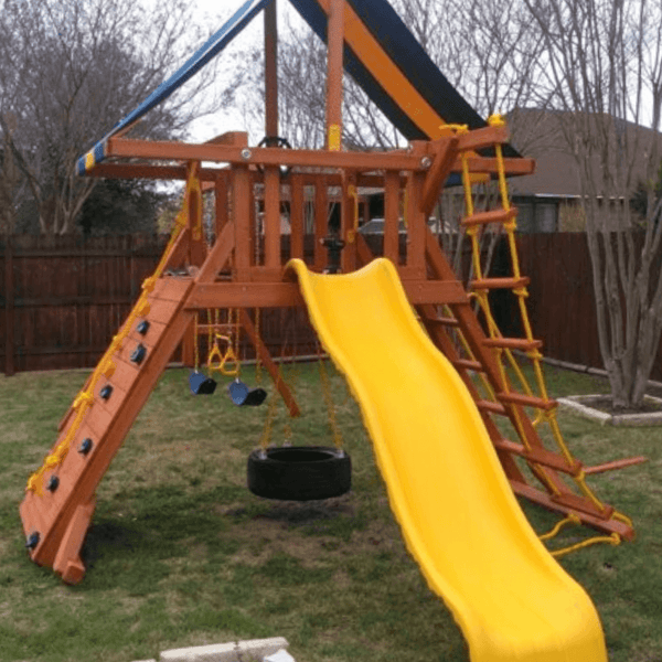Classic Backyard Playcenter Combo 2 (11B) - River City Play Systems