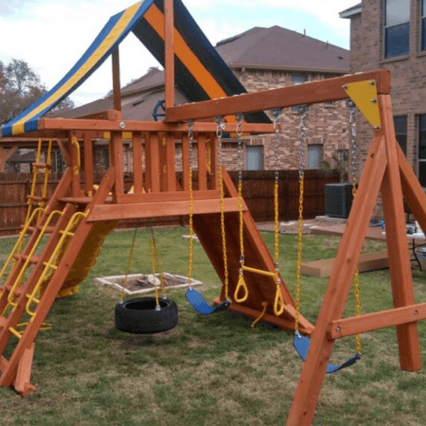 Classic Backyard Playcenter Combo 2 (11B) - River City Play Systems