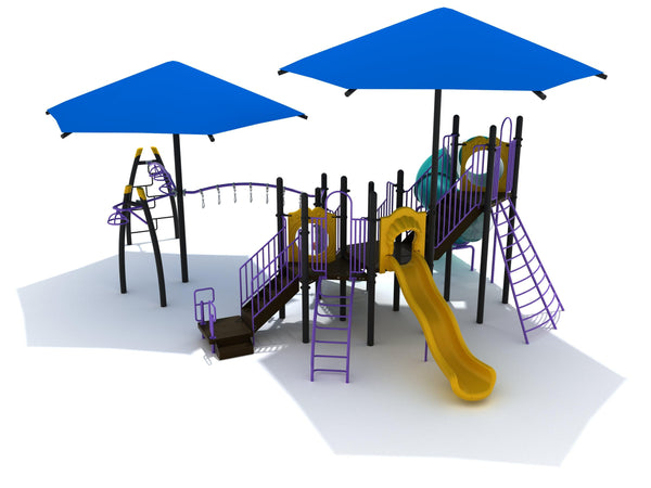 Vista Village Commercial Playground | 16-20 Week Lead Time - River City Play Systems
